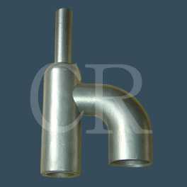 bend pipe fittings stainless steel lost wax casting